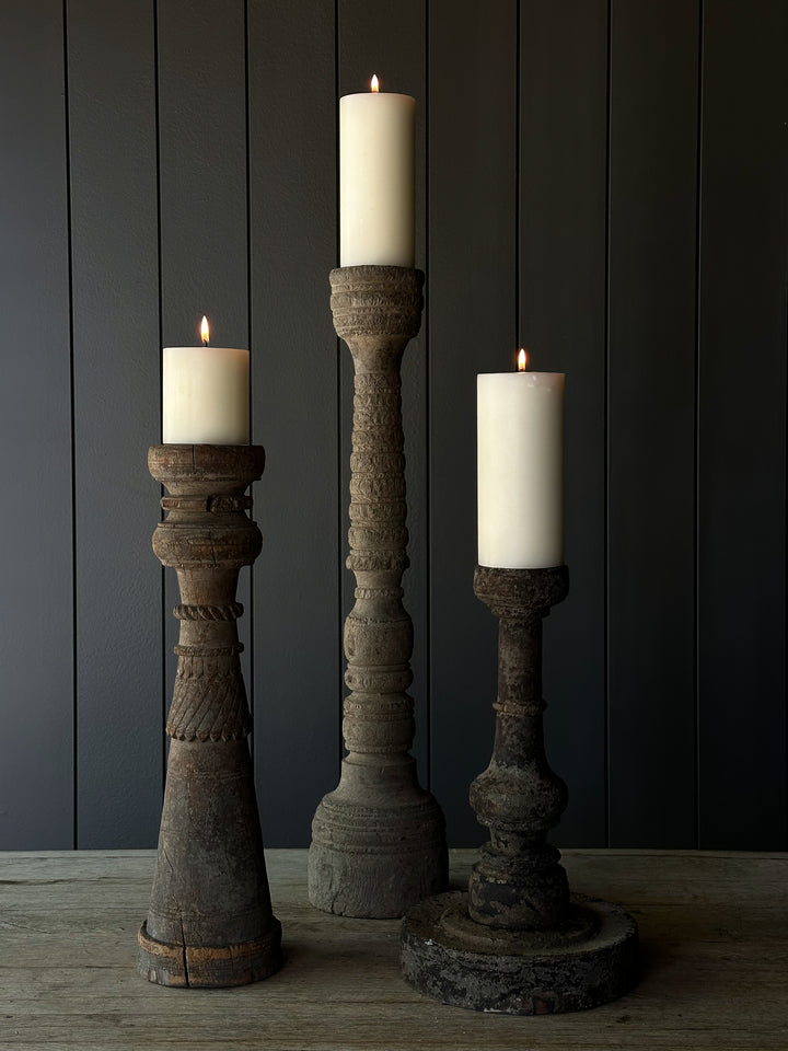 Rustic Candle Holder Sets