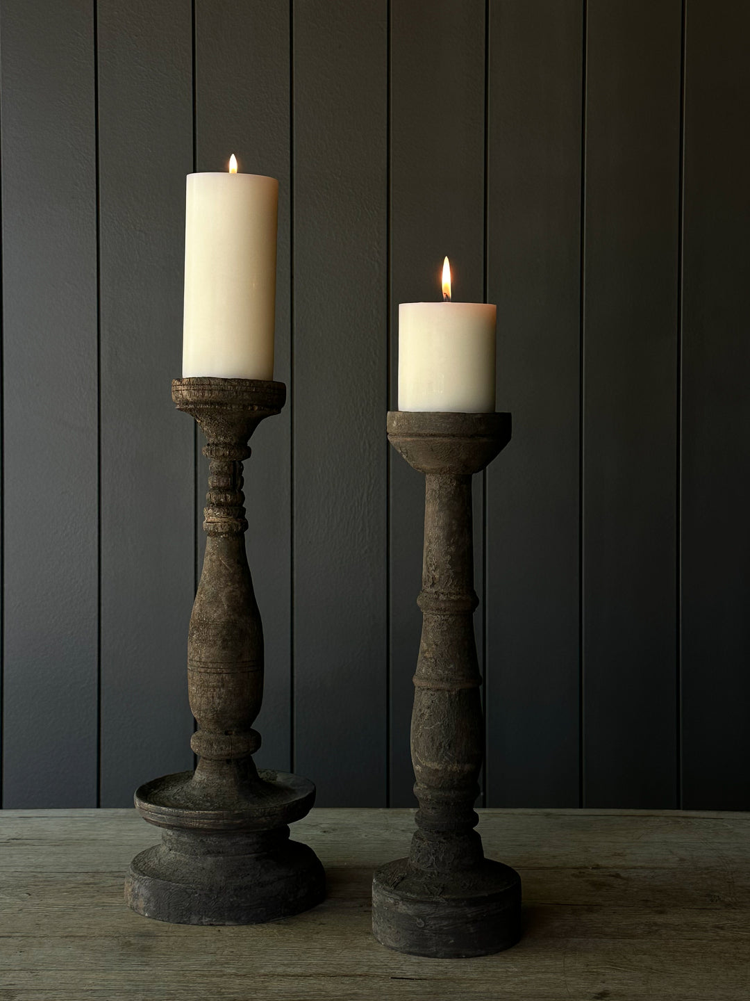 Rustic Candle Holder Sets