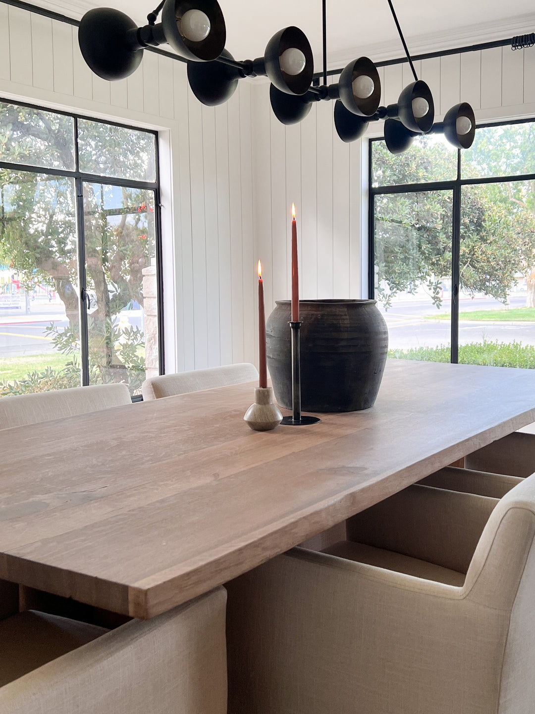 Rounded Marble Candle Holder