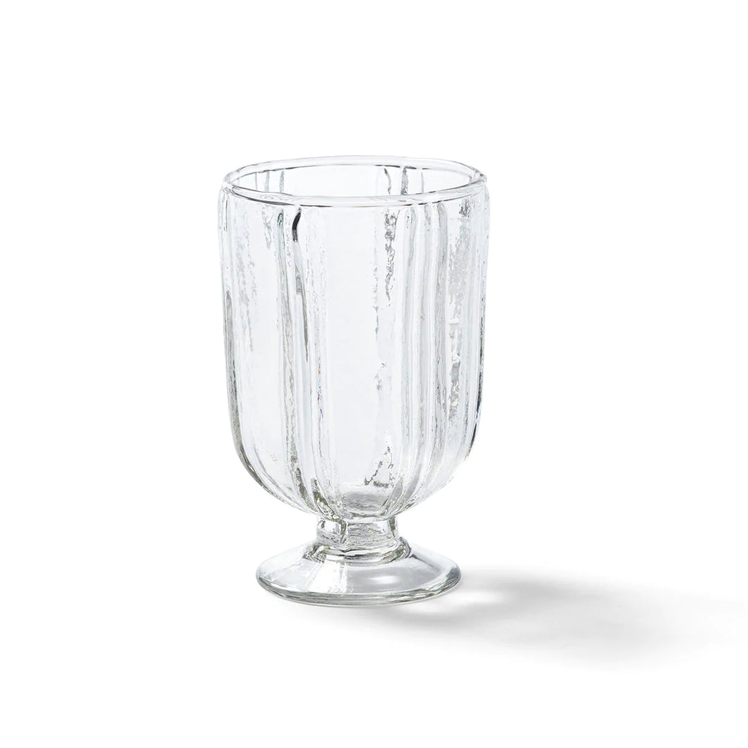 Rippled Wine Glass