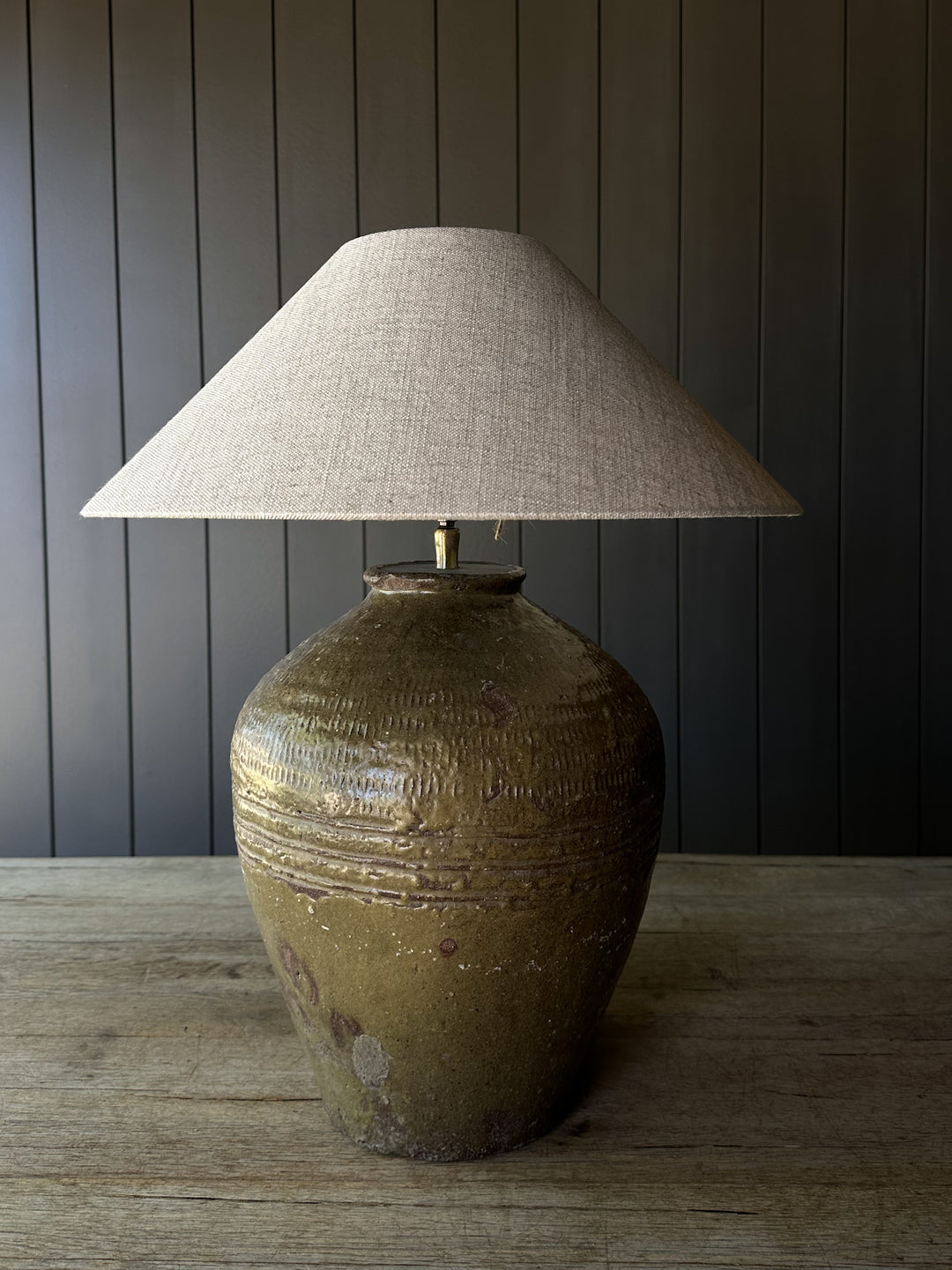 Rustic Medium Mijiu Lamp