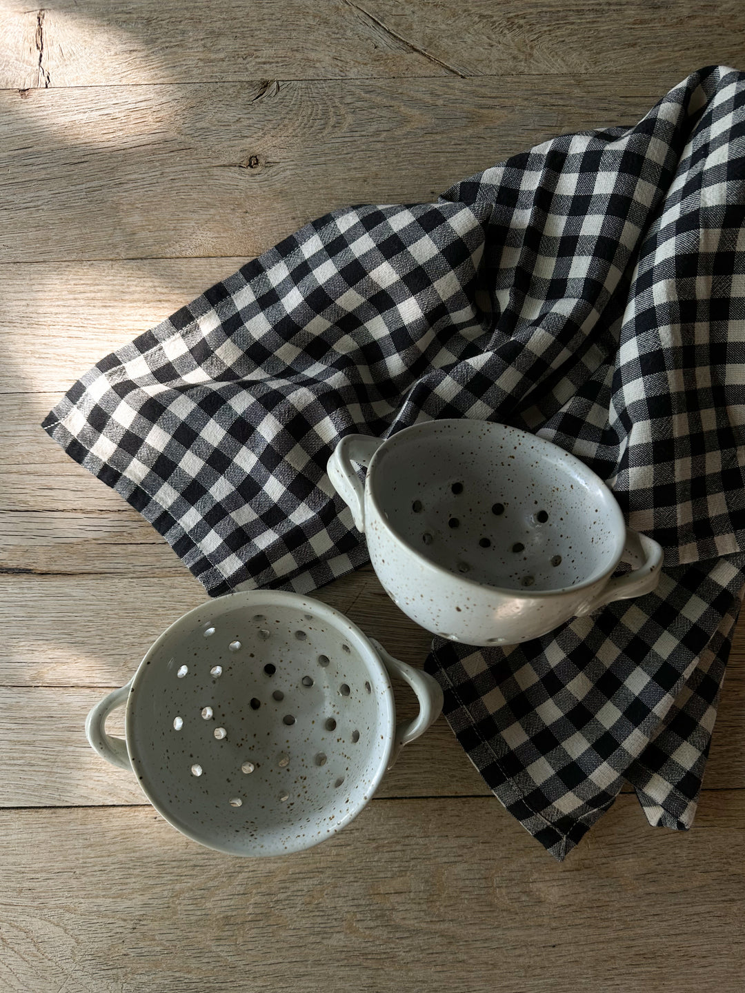 Cotton Gingham Tea Towel