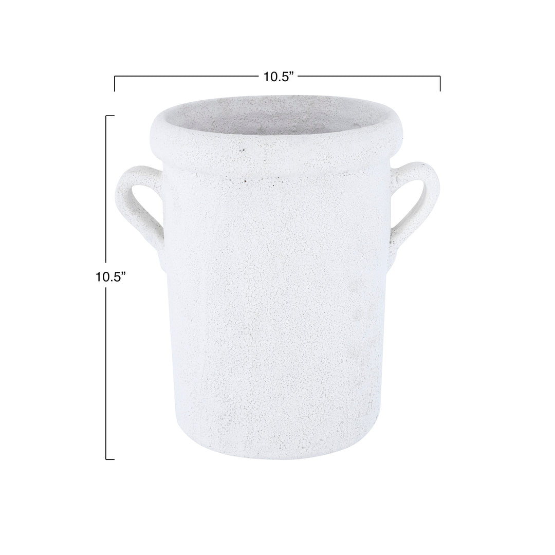 Textured Crock with Handles
