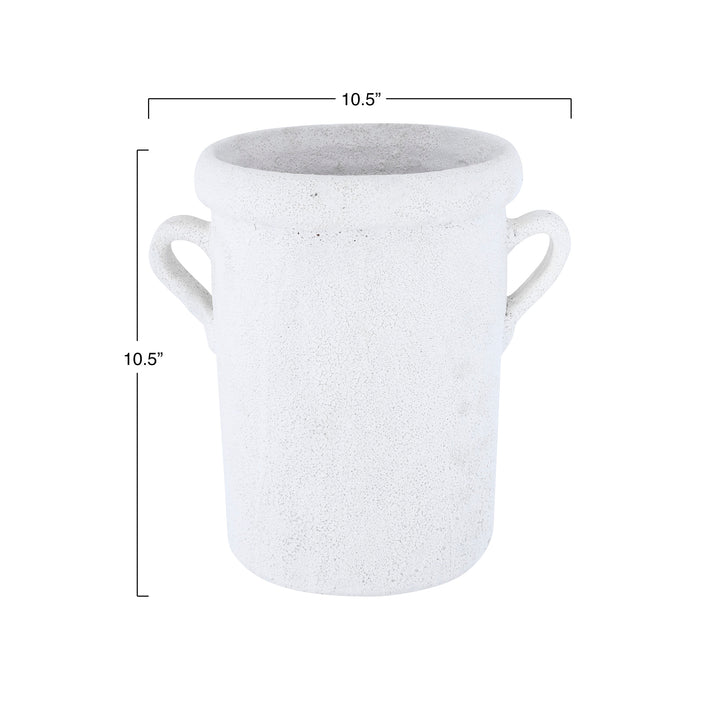 Textured Crock with Handles