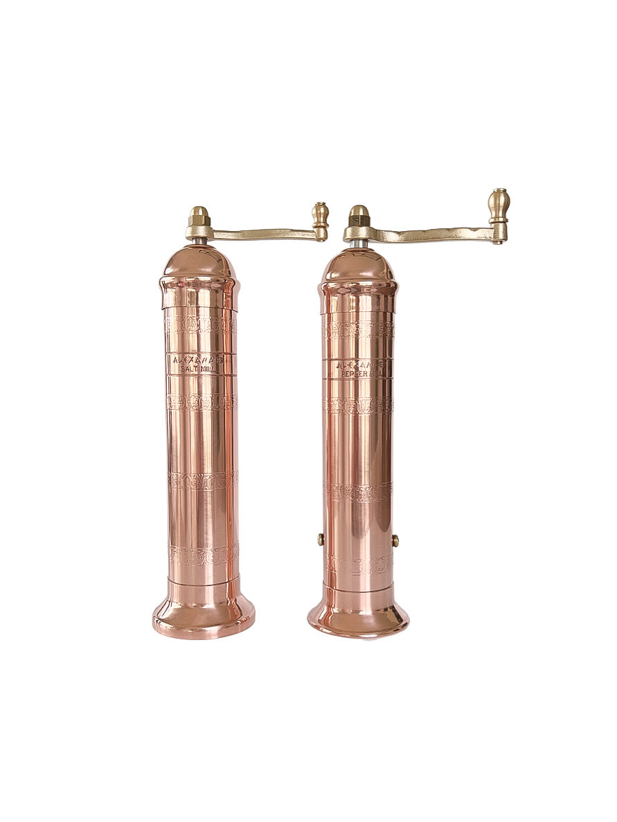 The Original European Copper Salt and Pepper Mill