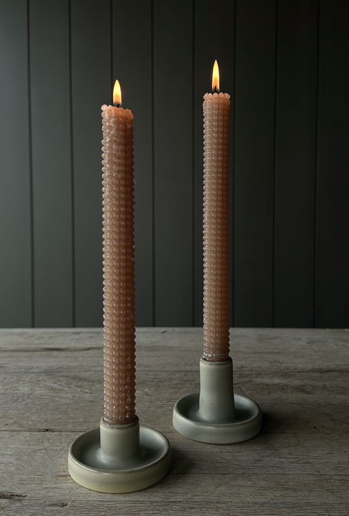 Hobnail Taper Candles