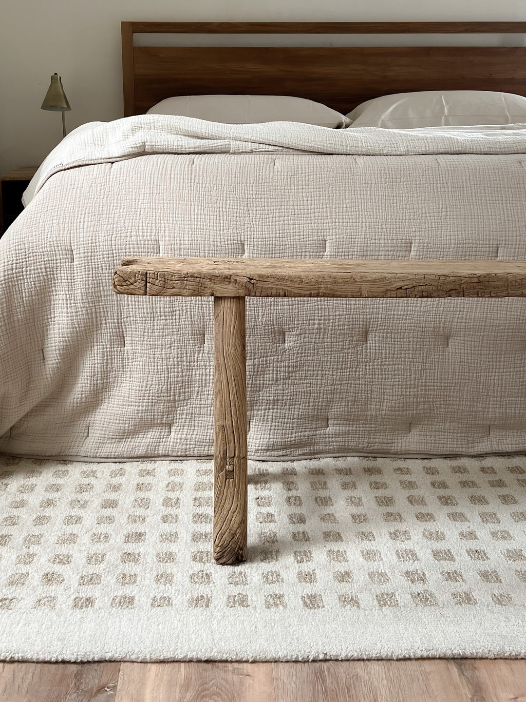 Reclaimed Elmwood Bench