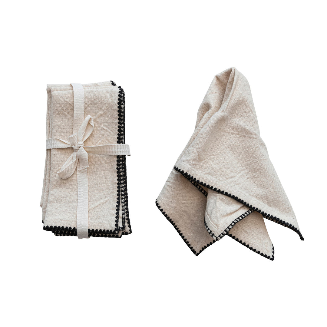 Natural Cotton Napkin Set
