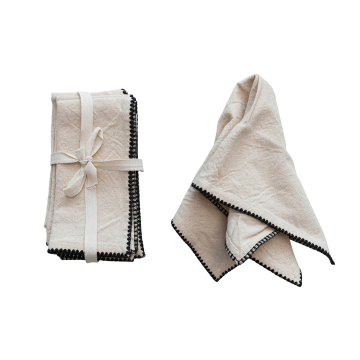 Natural Cotton Napkin Set