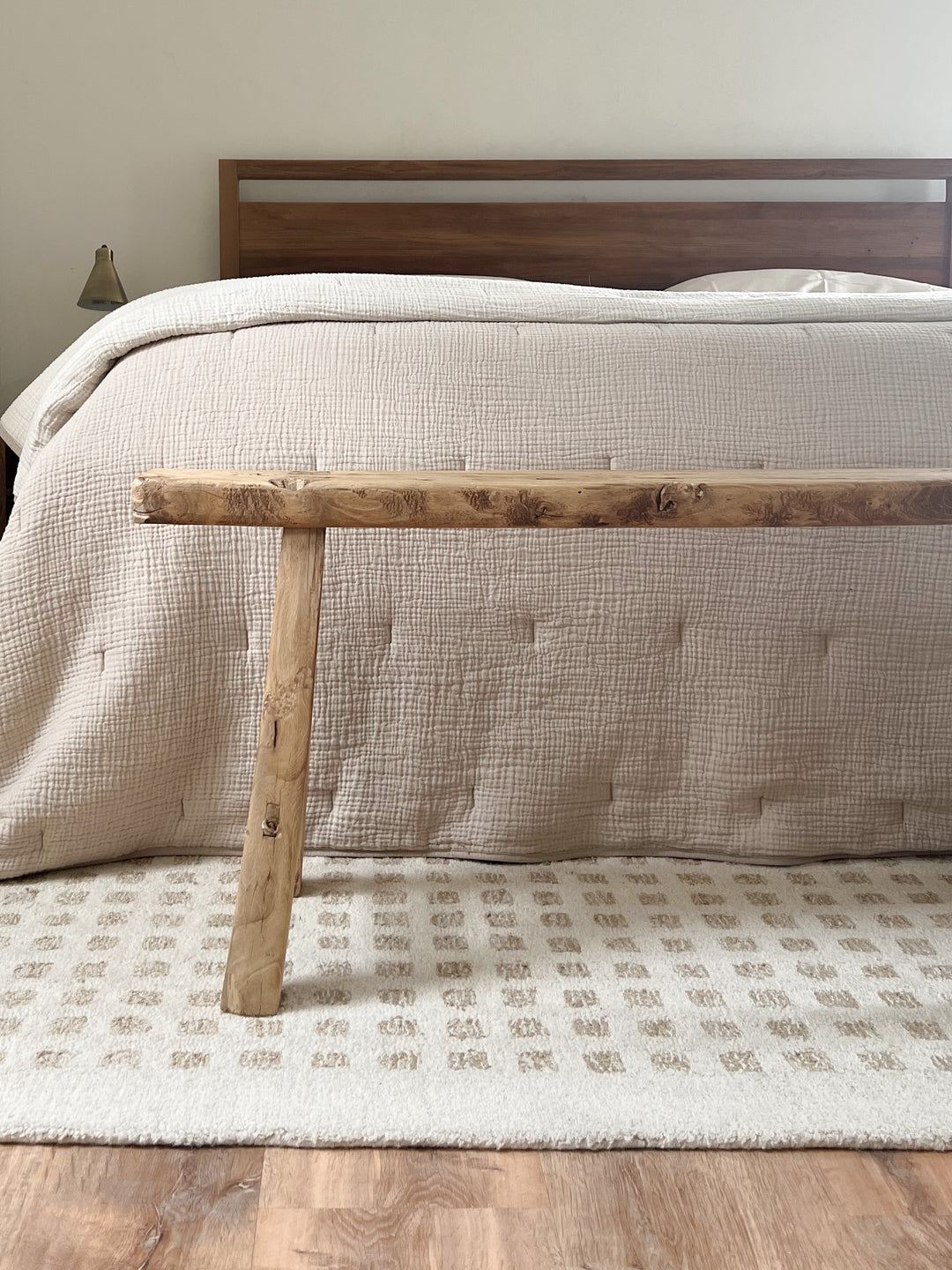 Reclaimed Elmwood Bench