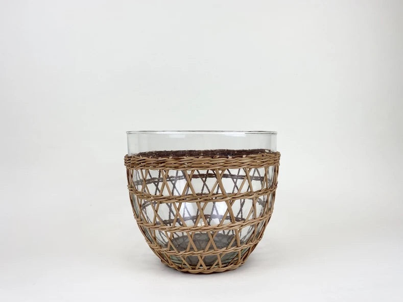 Rattan Wrapped Pitcher / BOGO