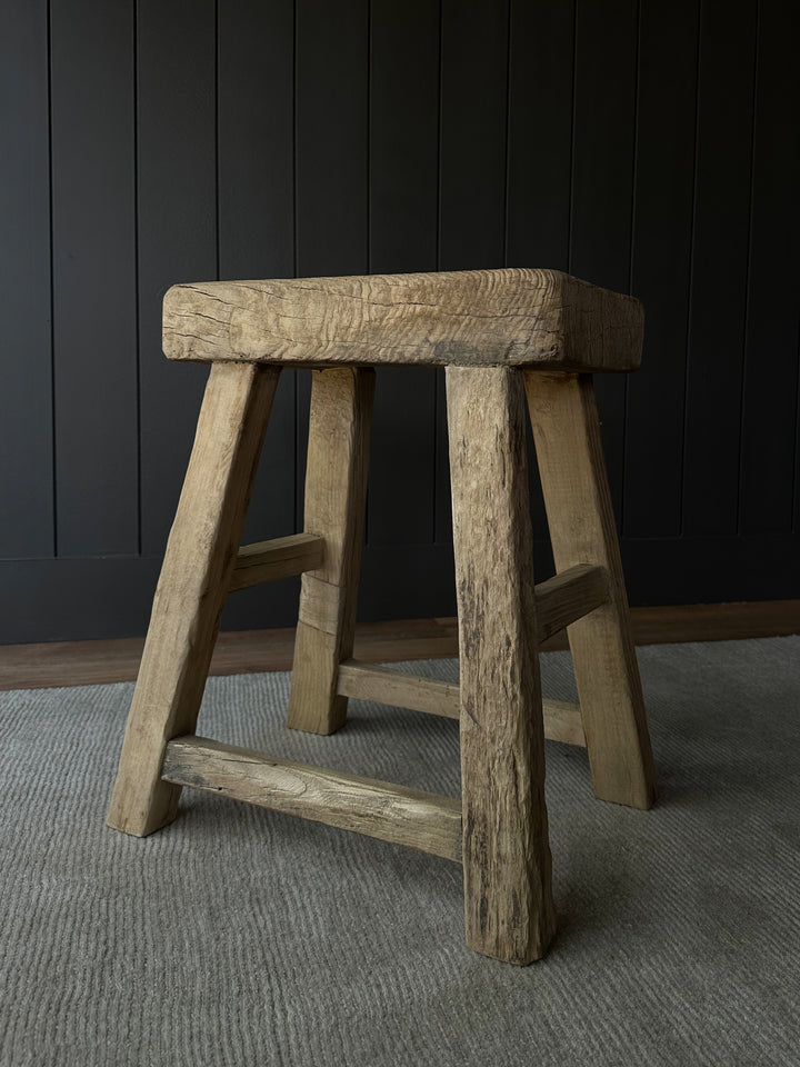 Elmwood Side Table Stool