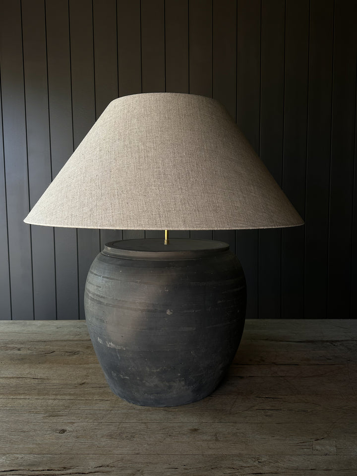 Rustic X-Large Pot Lamp