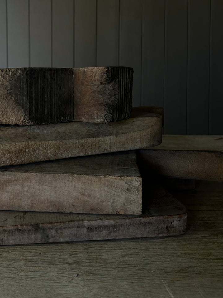 Vintage Turkish Chunk Bread Boards