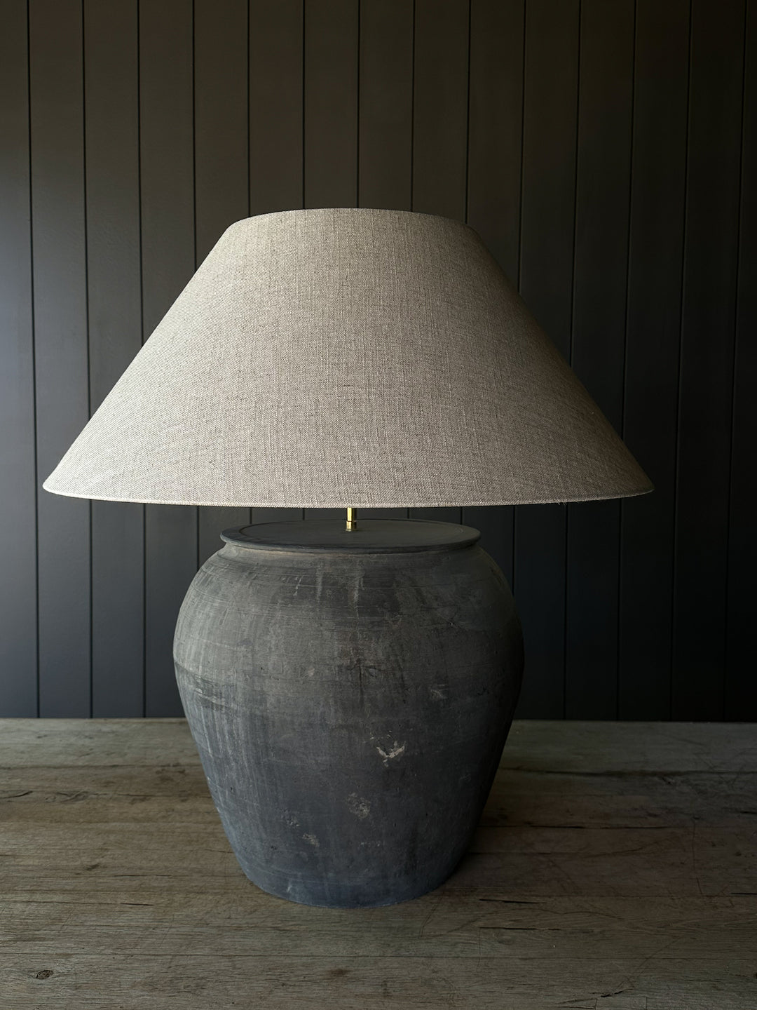 Rustic X-Large Pot Lamp
