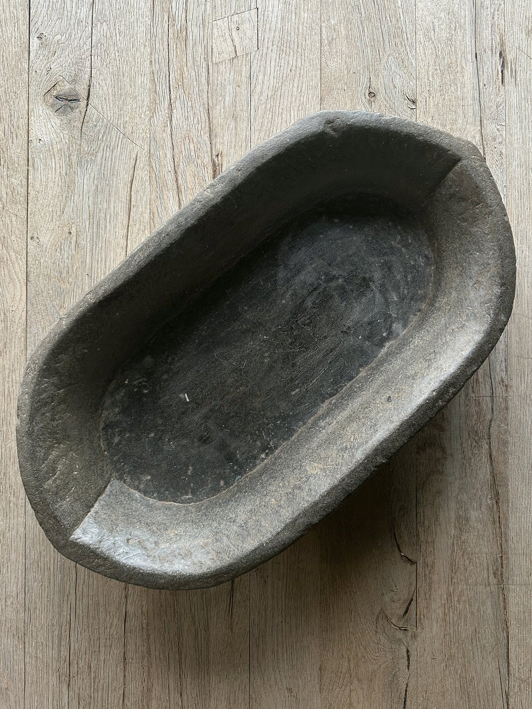Antiqued Handcrafted Stone Bowl