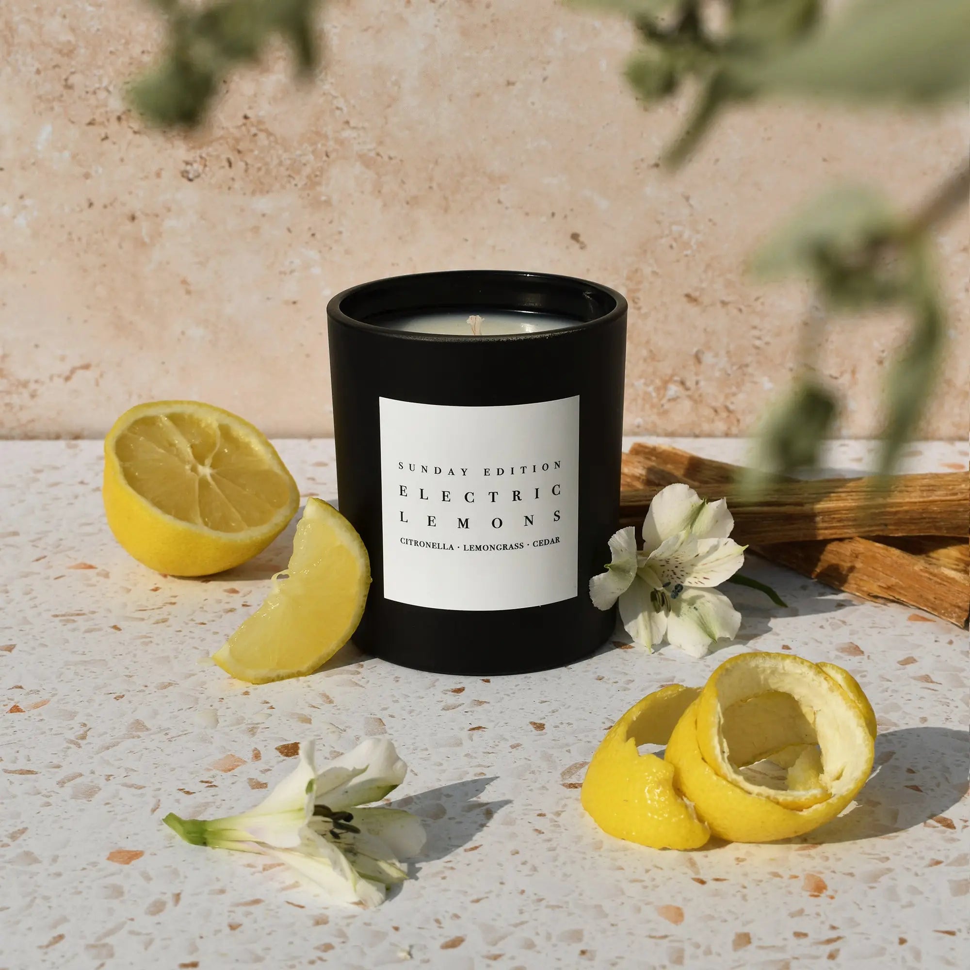 Electric Lemons Candle by Sunday Edition